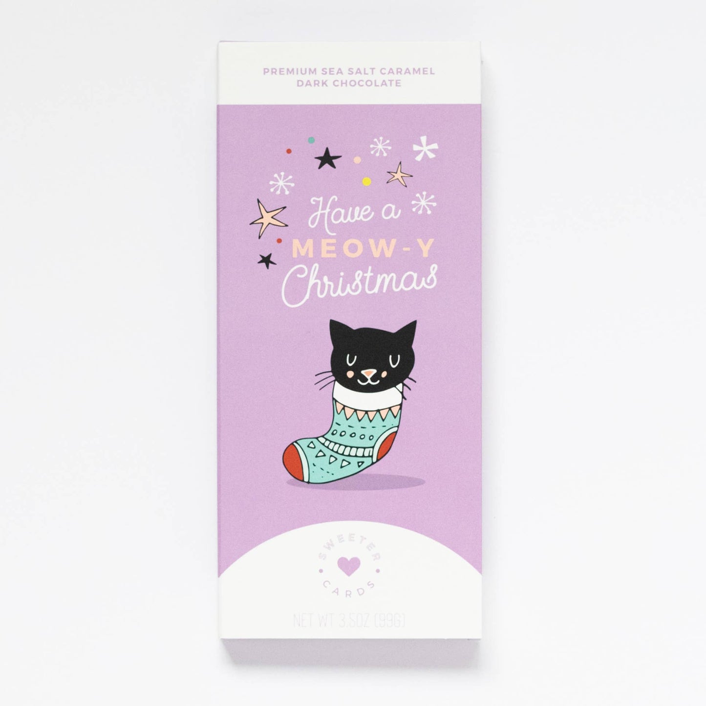 Have a Meow-y Christmas Card & Chocolate Bar in one!