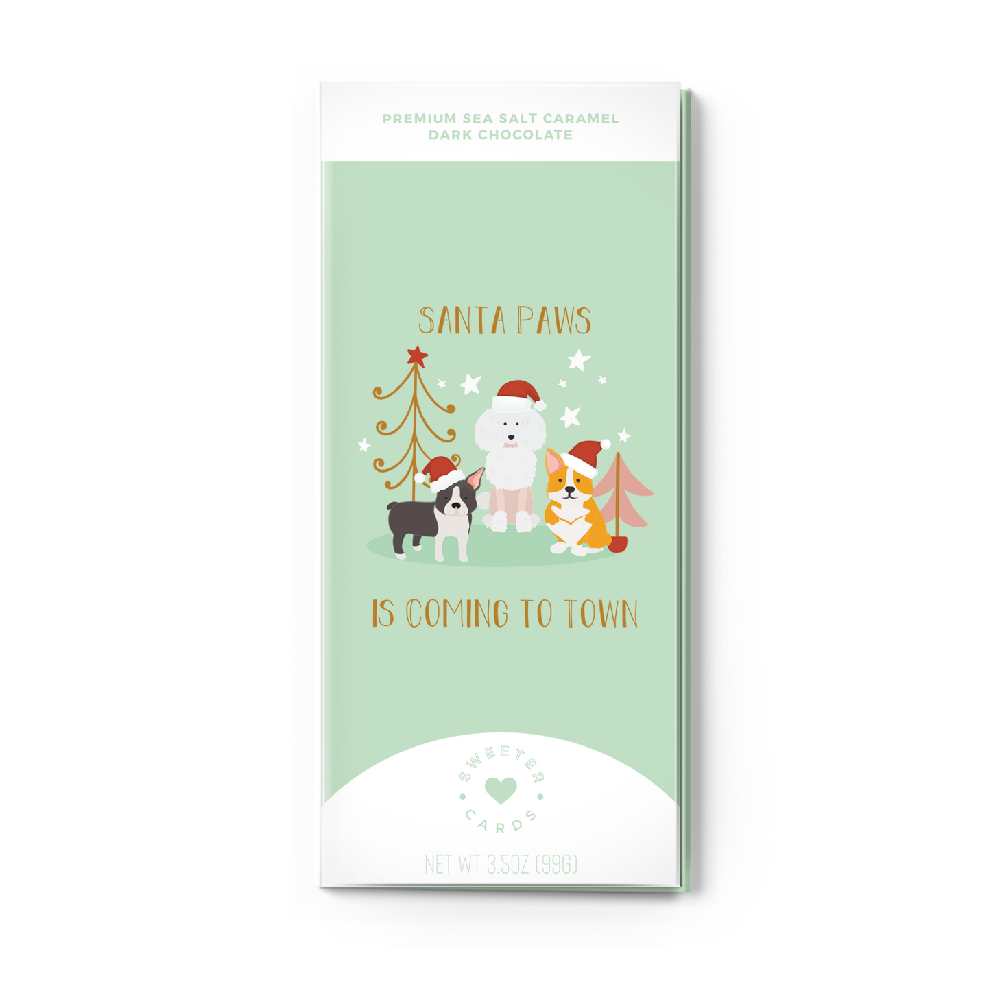 Holiday Candy – Santa Paws is Coming to Town Chocolate