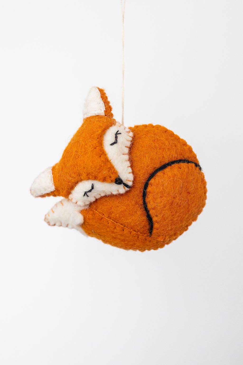 Handmade Fox Felt Ornament