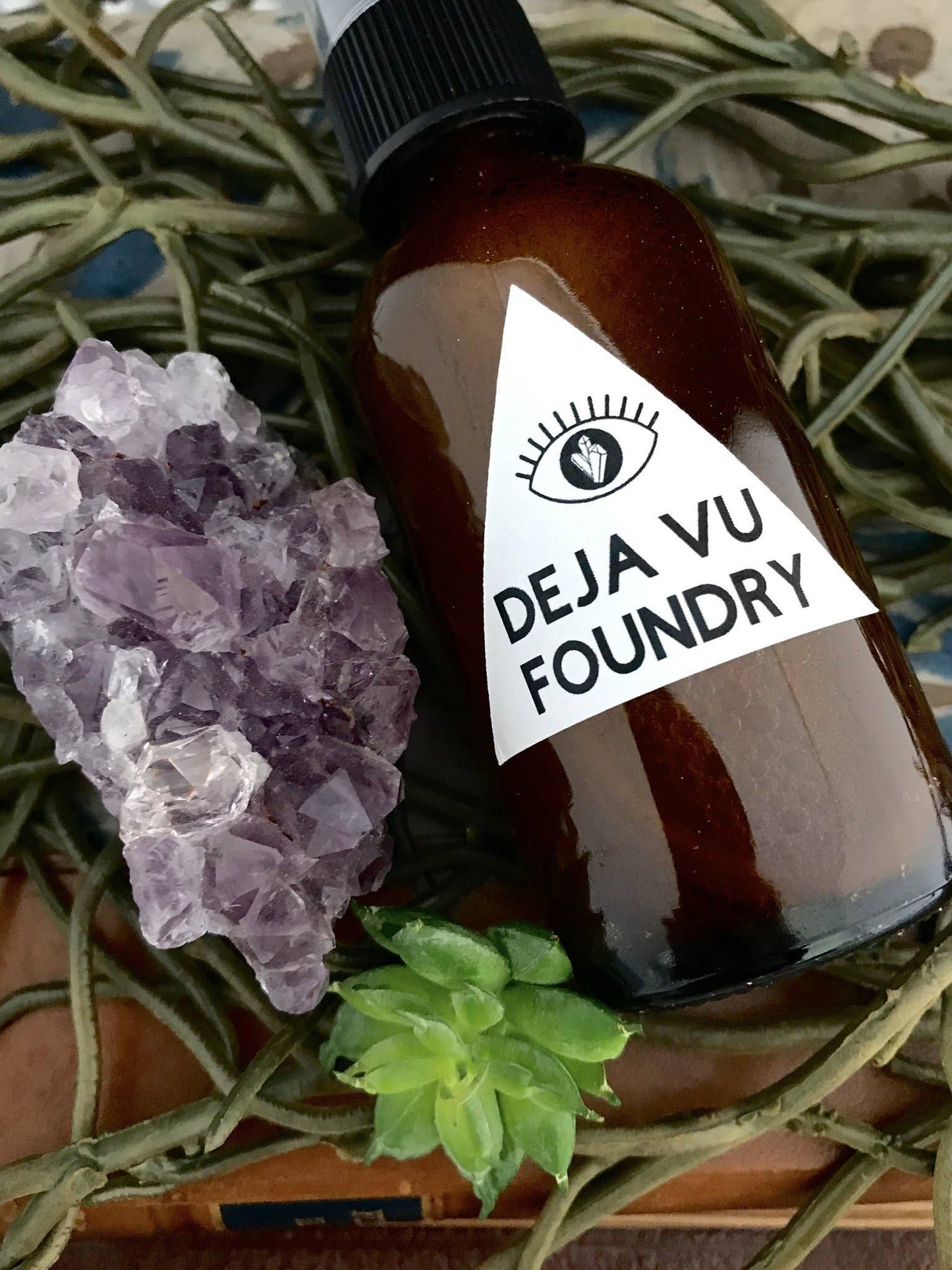 Amethyst Energy- Smudge for Clearing  Aura & Room Spray 2oz