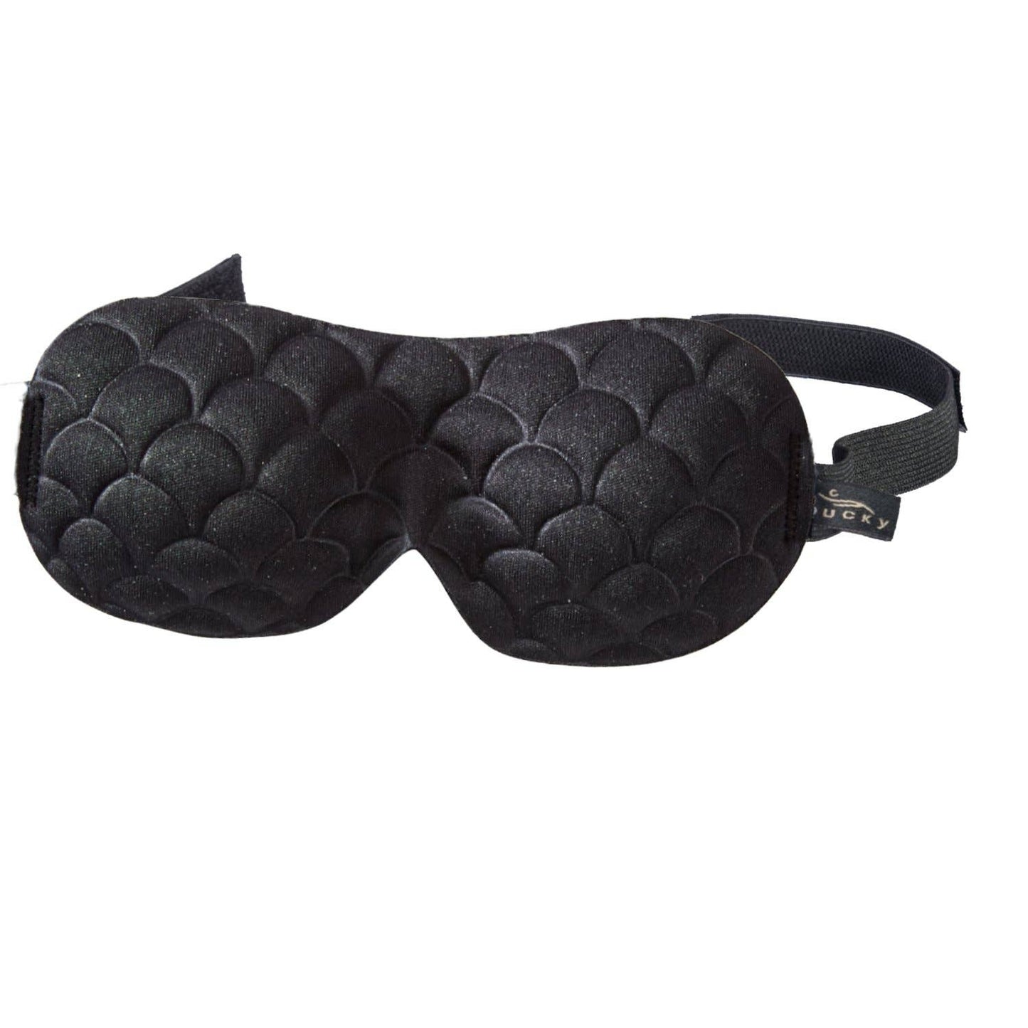 Ultralight Sleep Mask - Black Scallop