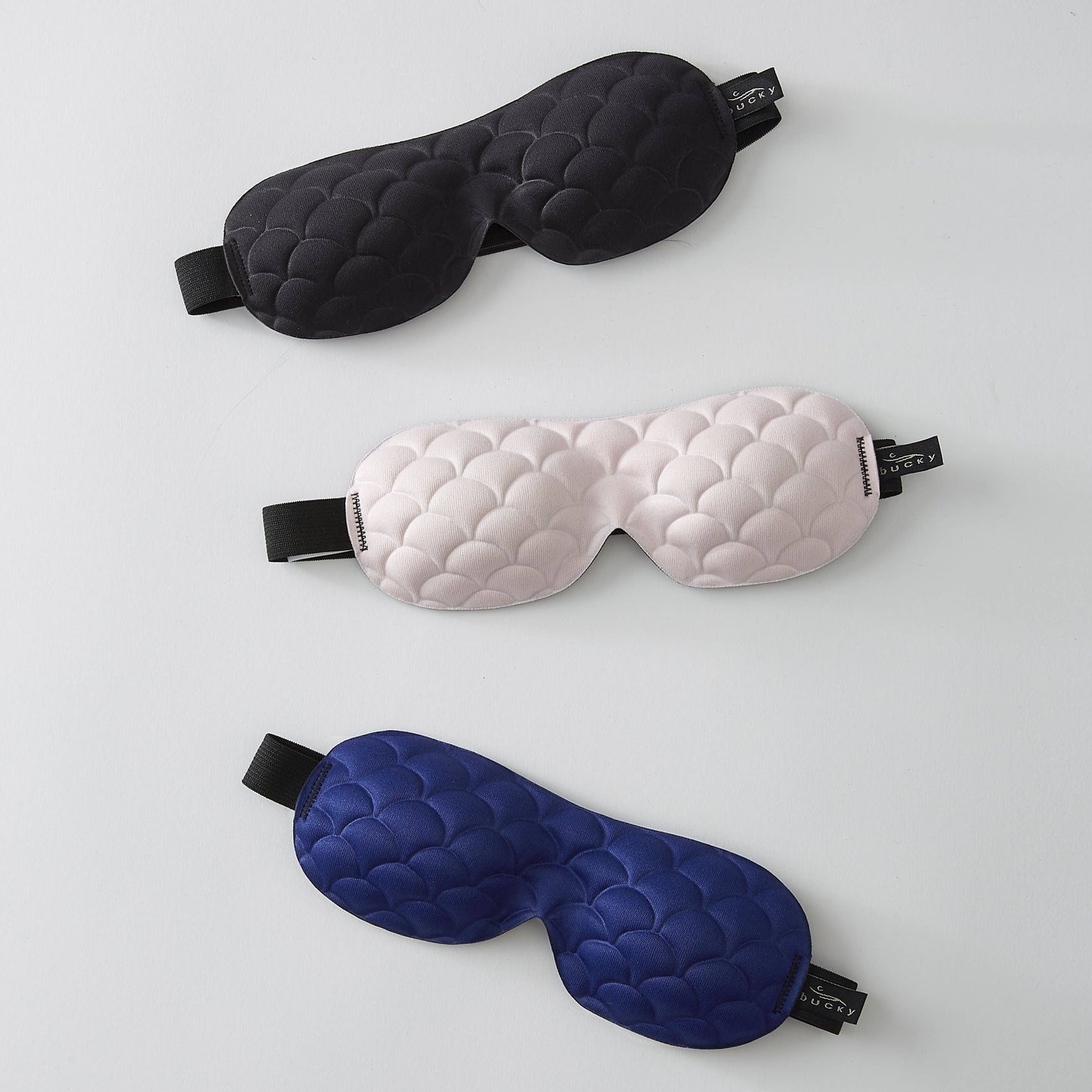 Ultralight Sleep Mask - Black Scallop