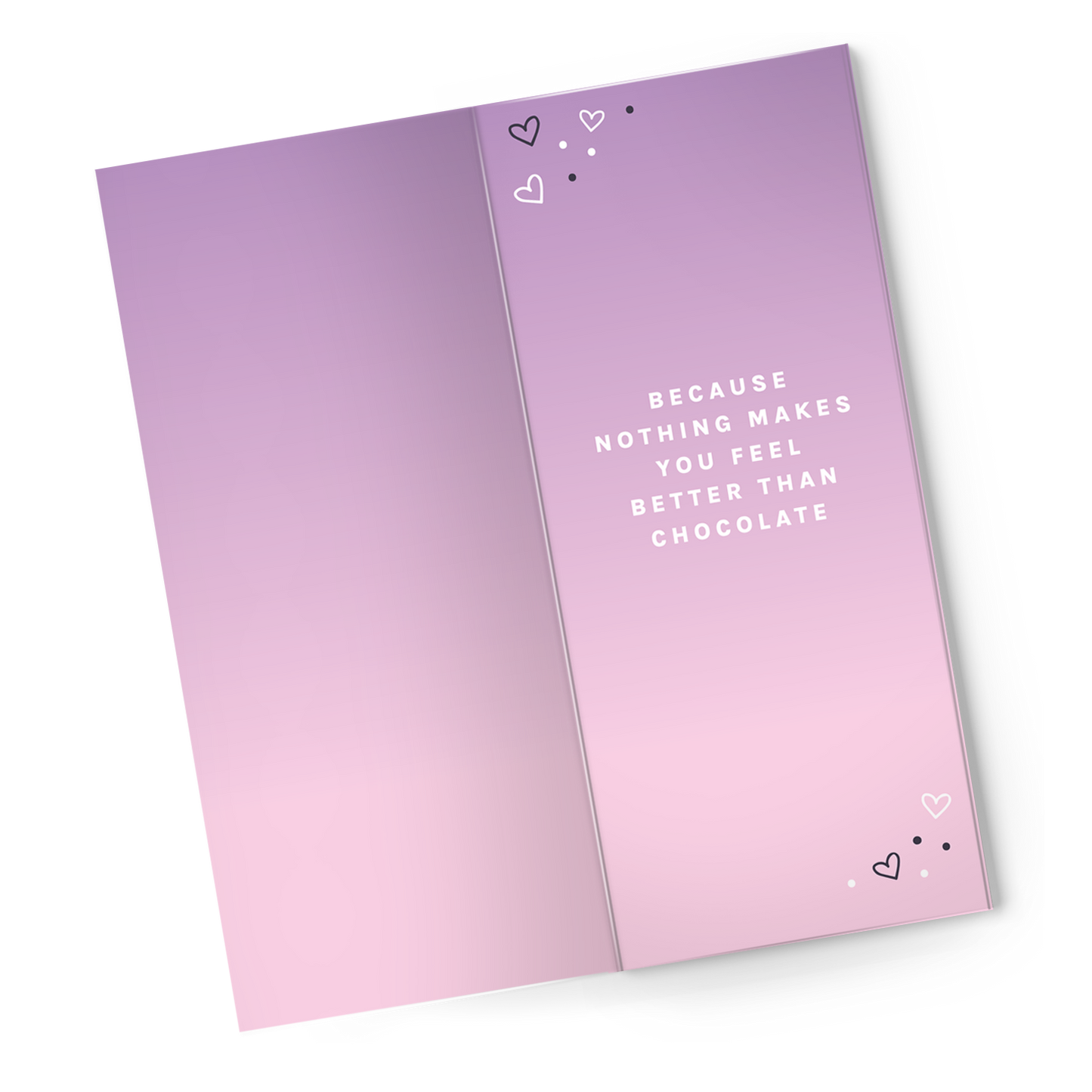 Self Care Chocolate Bar and Greeting Card