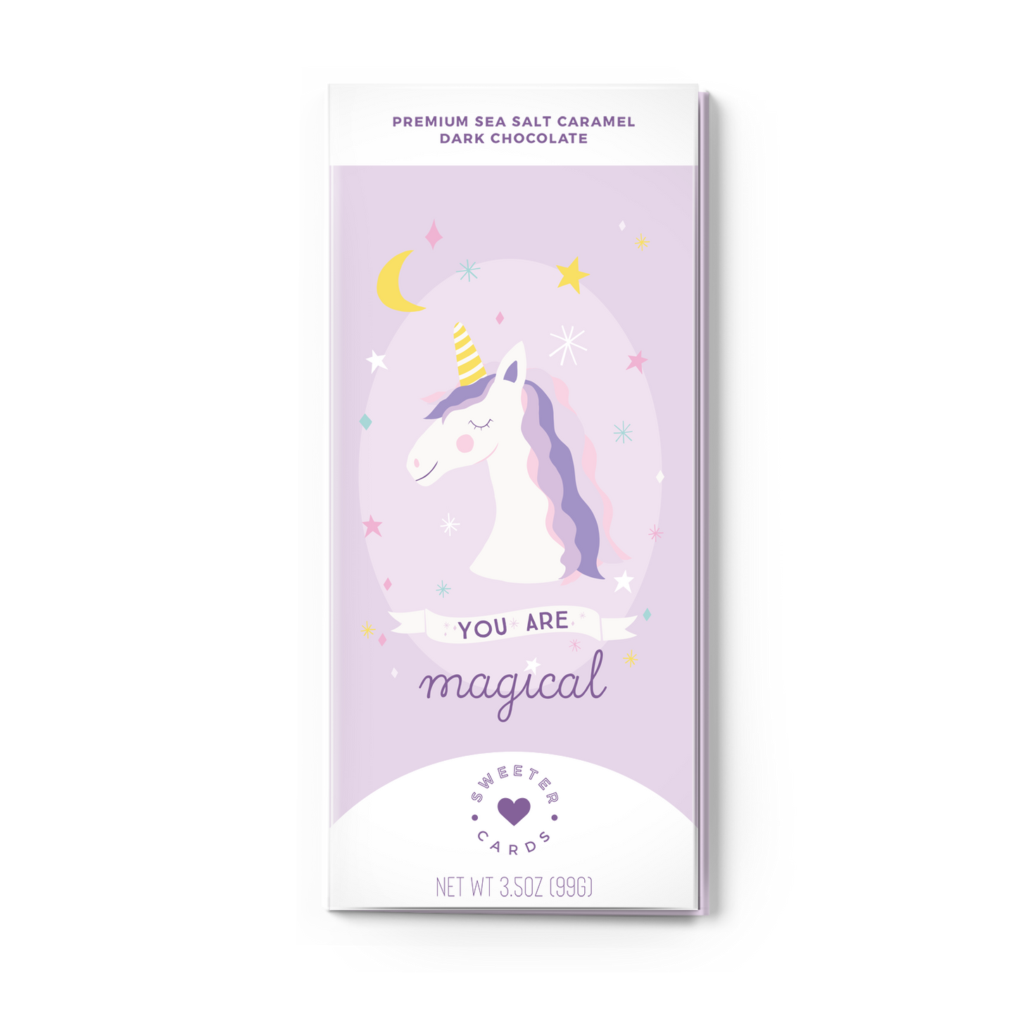 New! You are Magical Unicorn Chocolate Card