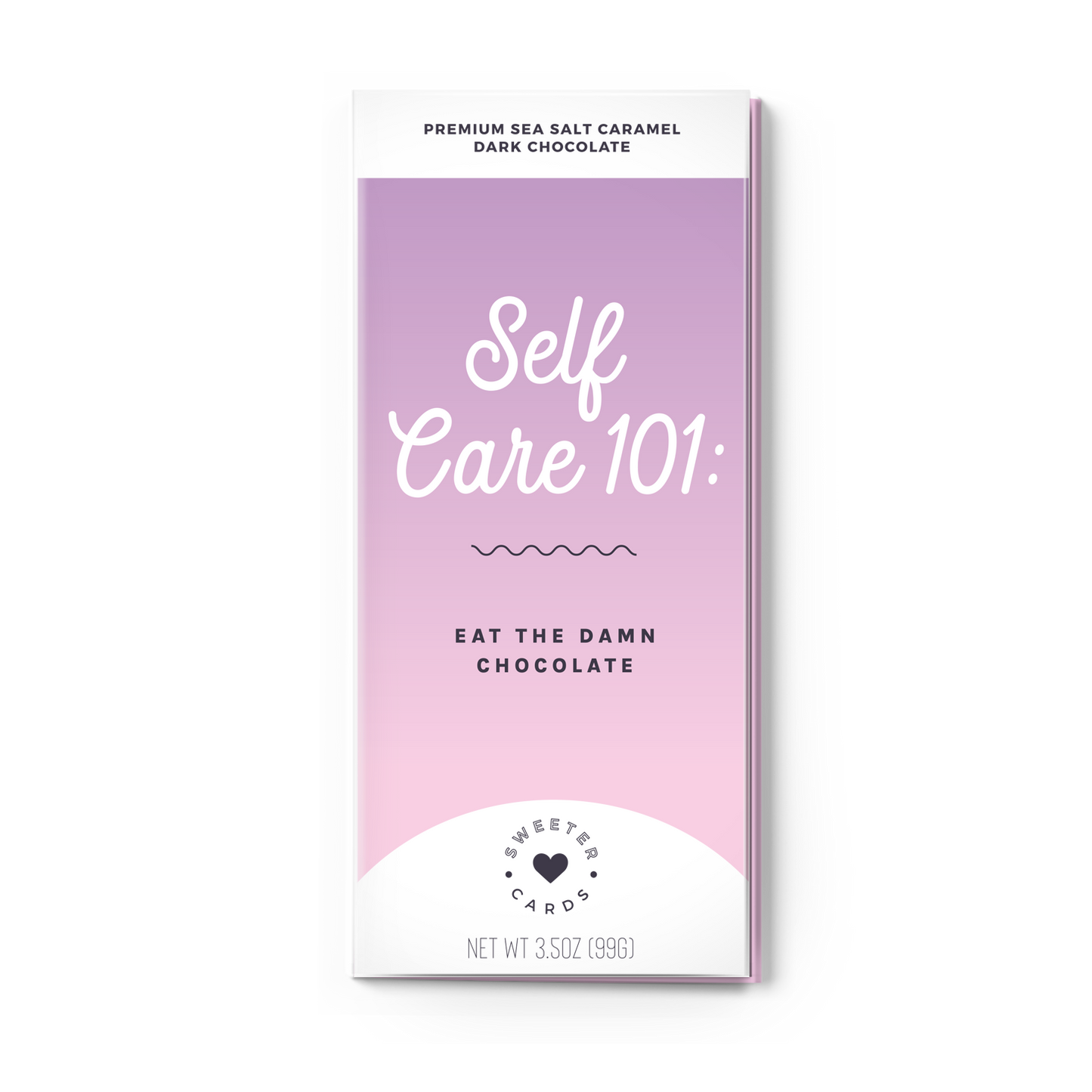 Self Care Chocolate Bar and Greeting Card