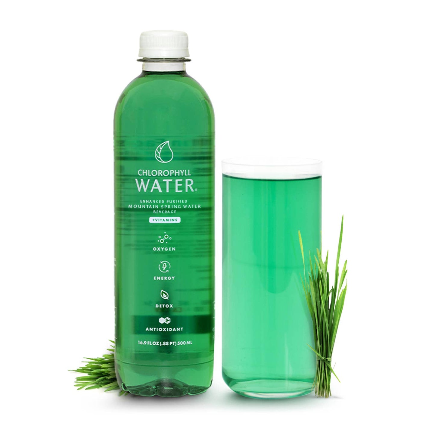 Chlorophyll Water® Purified Mountain Spring Water + Vitamins