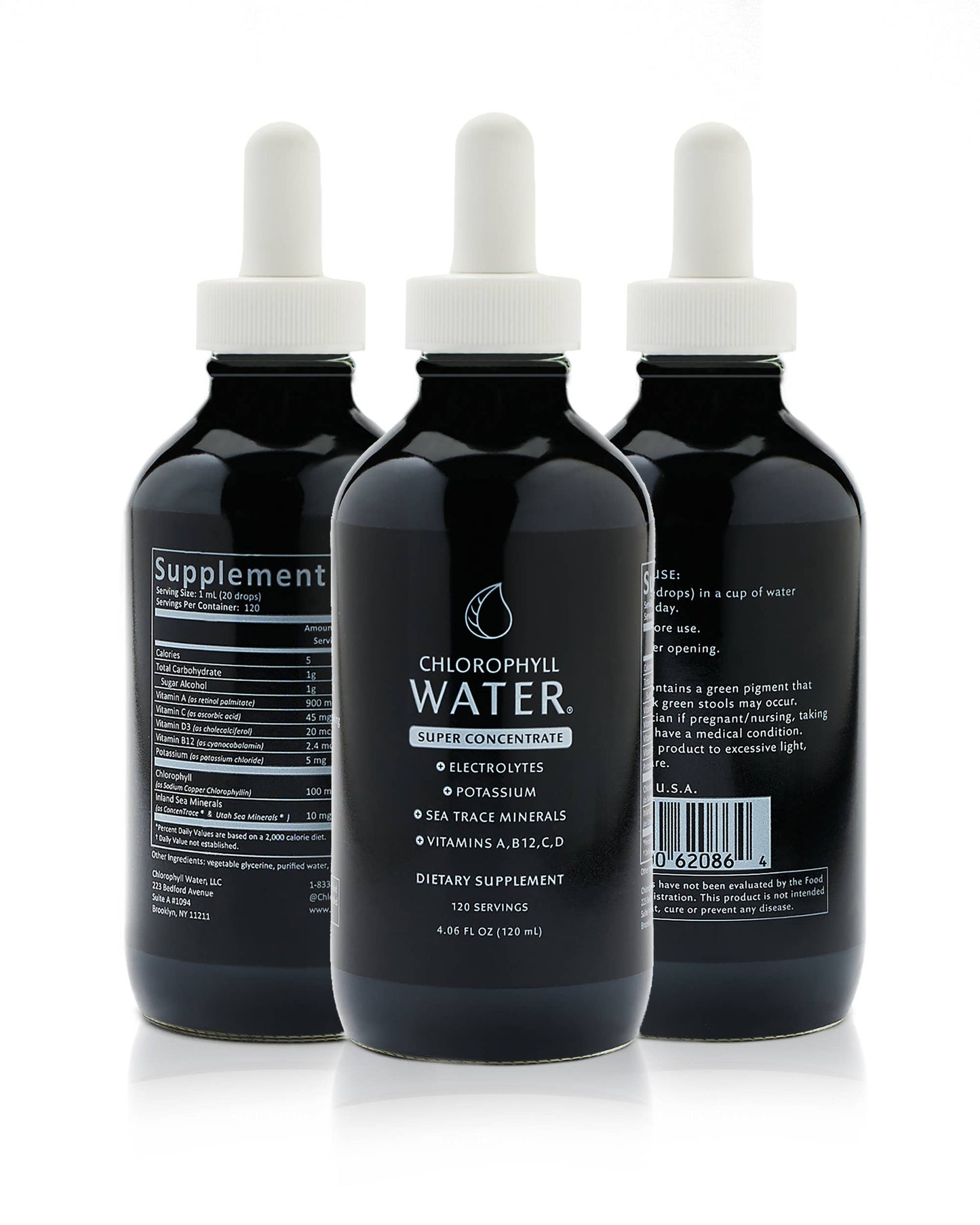 Chlorophyll Water Drops™ SUPER CONCENTRATE 12,000mg/Non-GMO