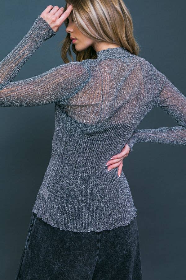 A lightweight knit sweater - ISW5193