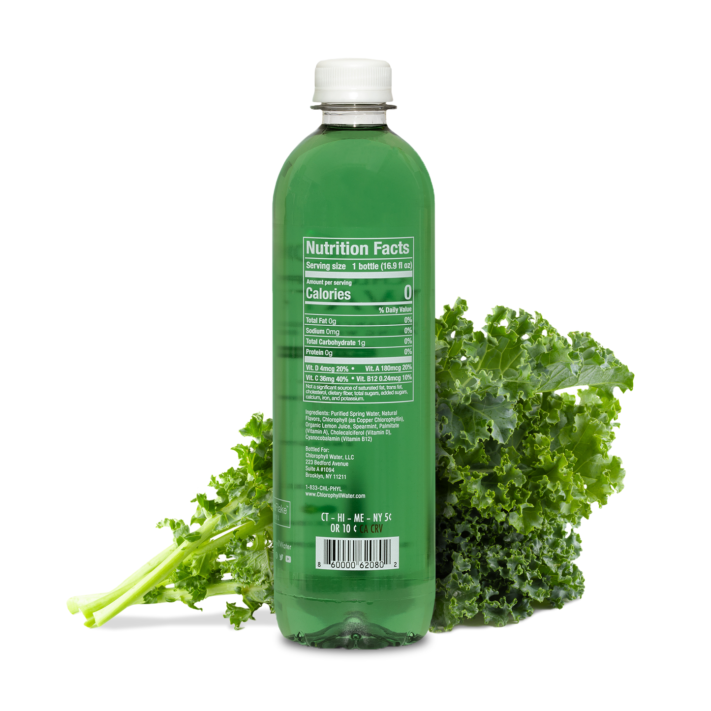 Chlorophyll Water® Purified Mountain Spring Water + Vitamins