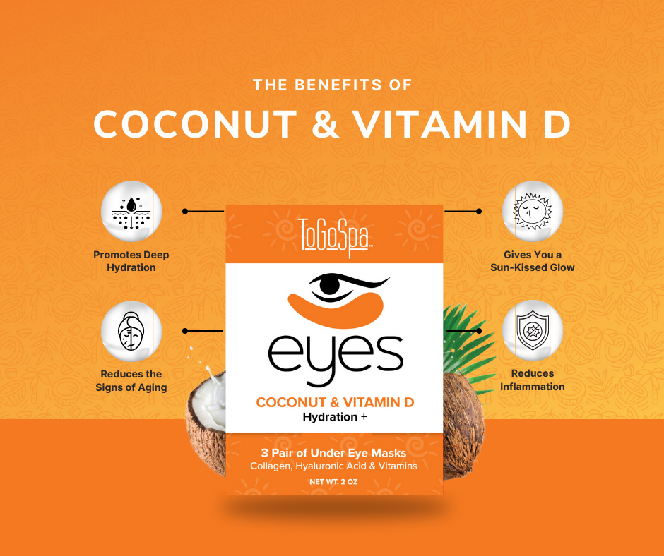 EYES: Coconut & Vitamin D - The Sunshine Mask - 3 pack