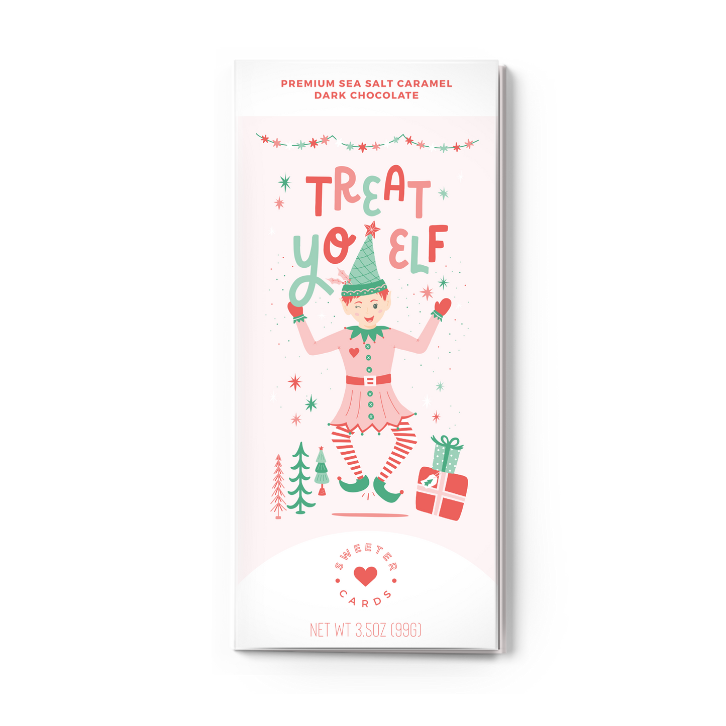 Treat Yo Elf – holiday candy + greeting card