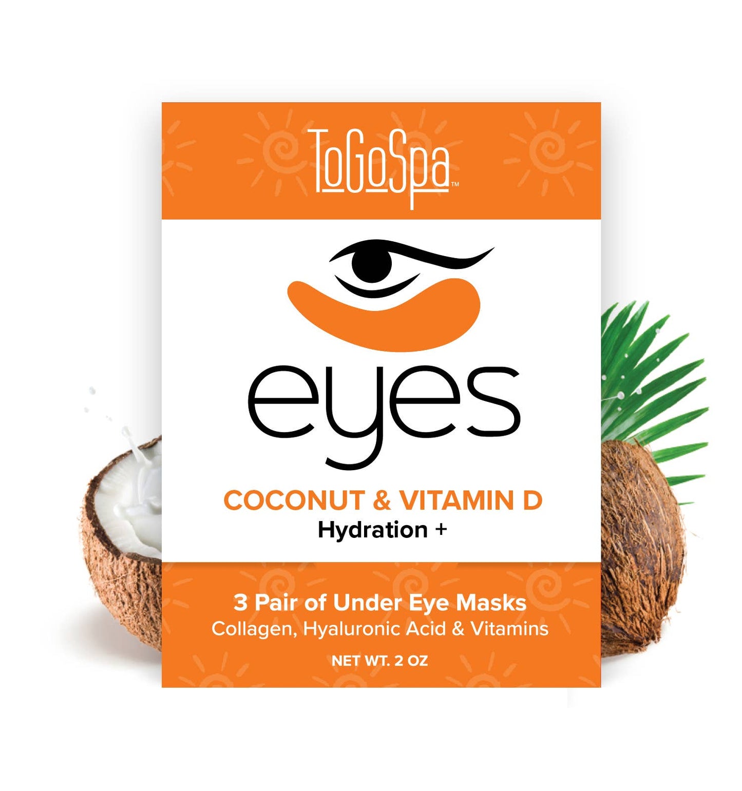 EYES: Coconut & Vitamin D - The Sunshine Mask - 3 pack