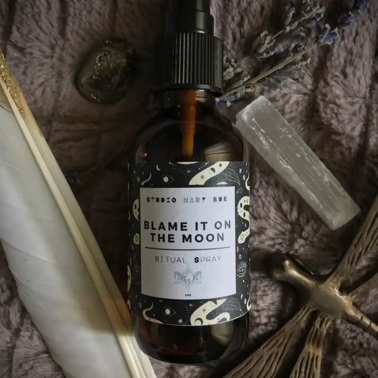 Blame It On The Moon | Reiki,  Meditation, Empath Spray 2oz