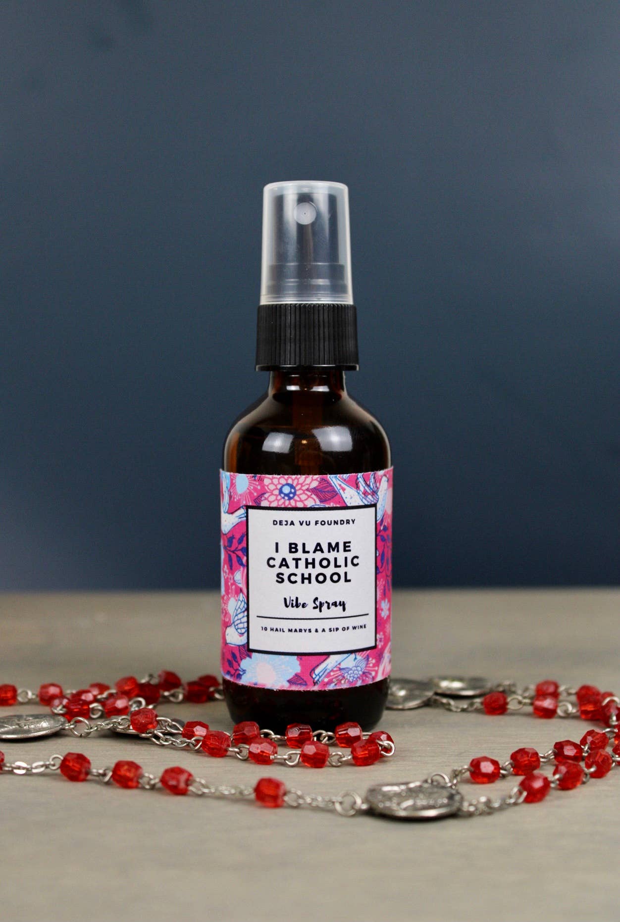 I Blame Catholic School- Incense & Books Room Spray 2oz