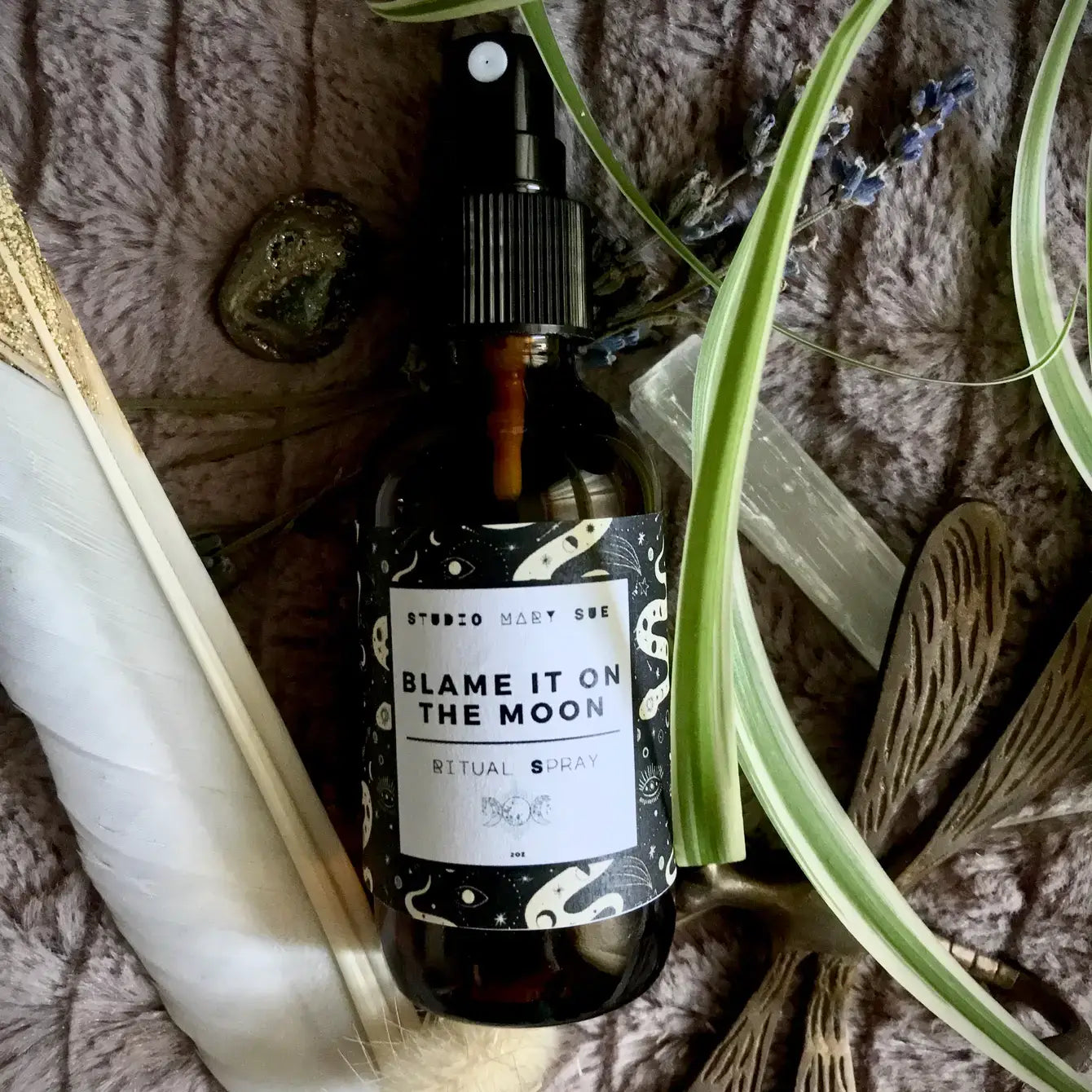 Blame It On The Moon | Reiki,  Meditation, Empath Spray 2oz