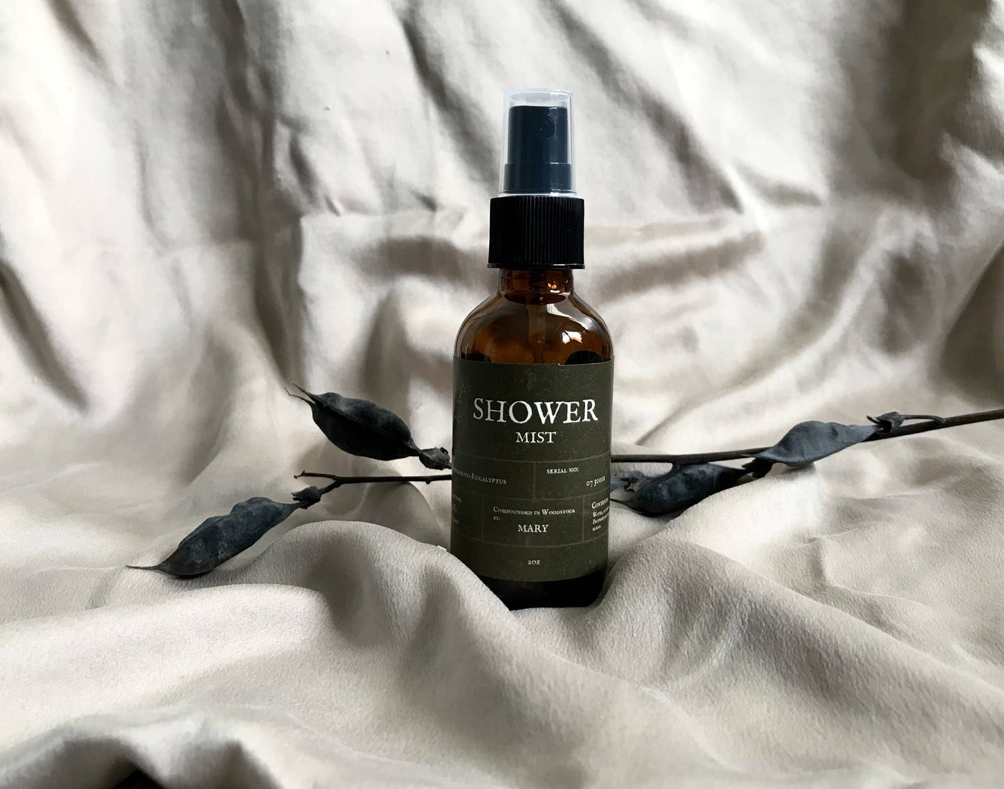 Shower Mist: Energizing Eucalyptus Peppermint 2oz