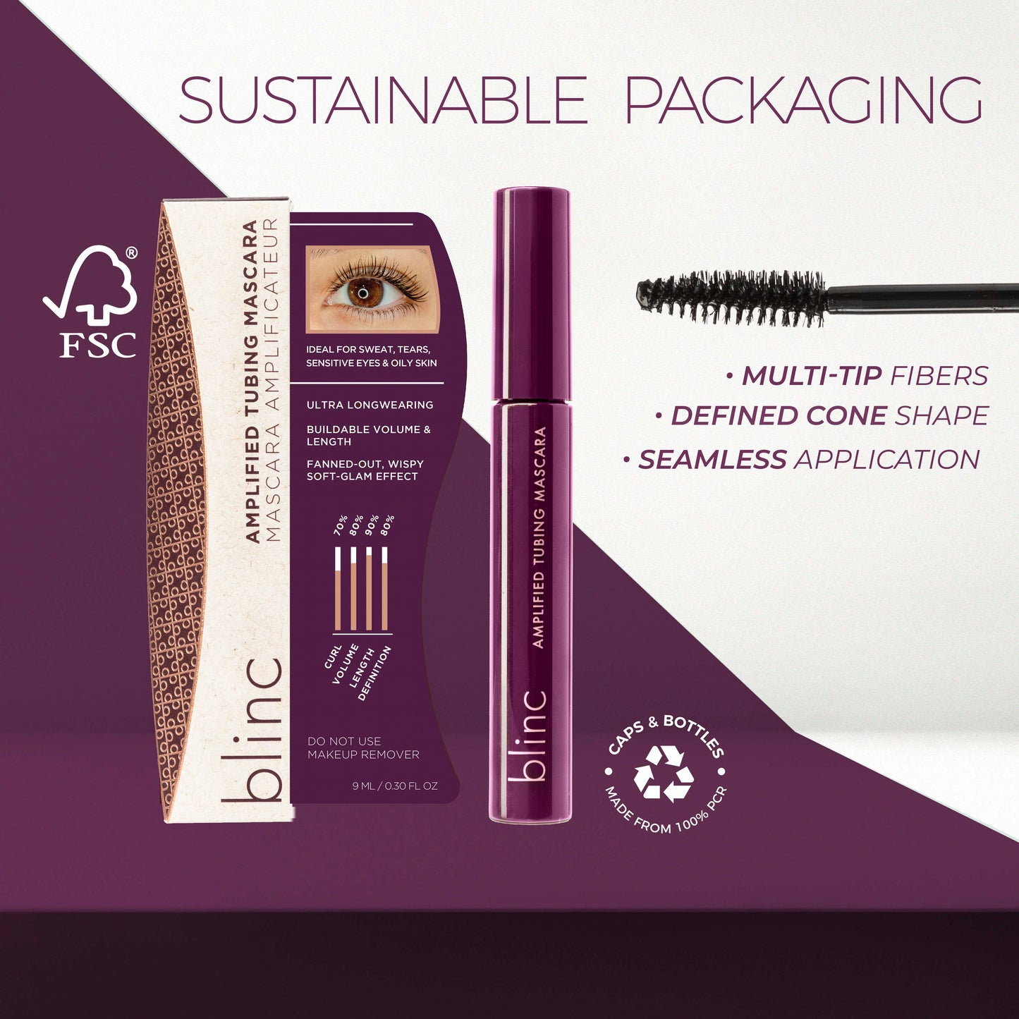 BLINC Amplified TUBING™ Mascara: Black