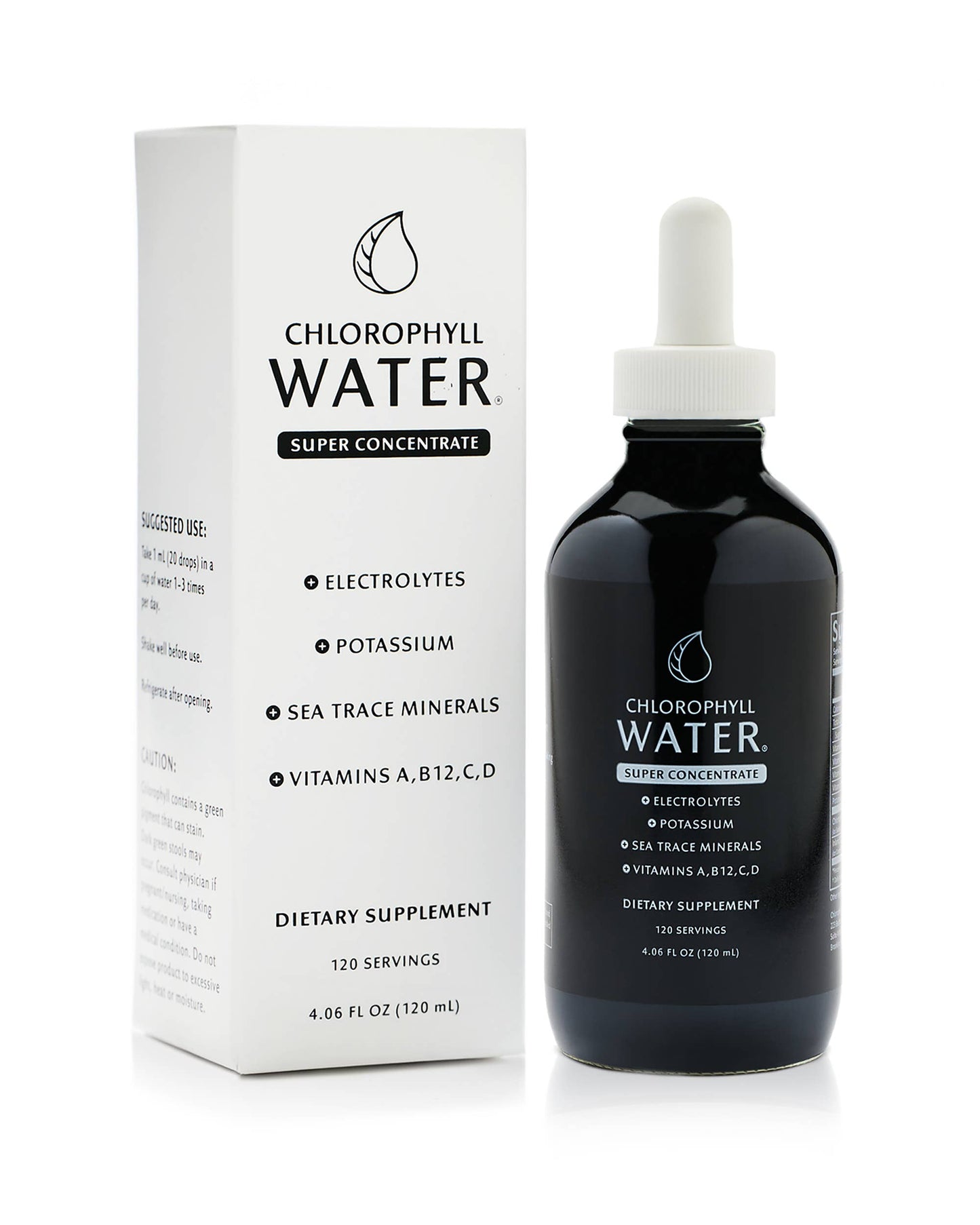 Chlorophyll Water Drops™ SUPER CONCENTRATE 12,000mg/Non-GMO