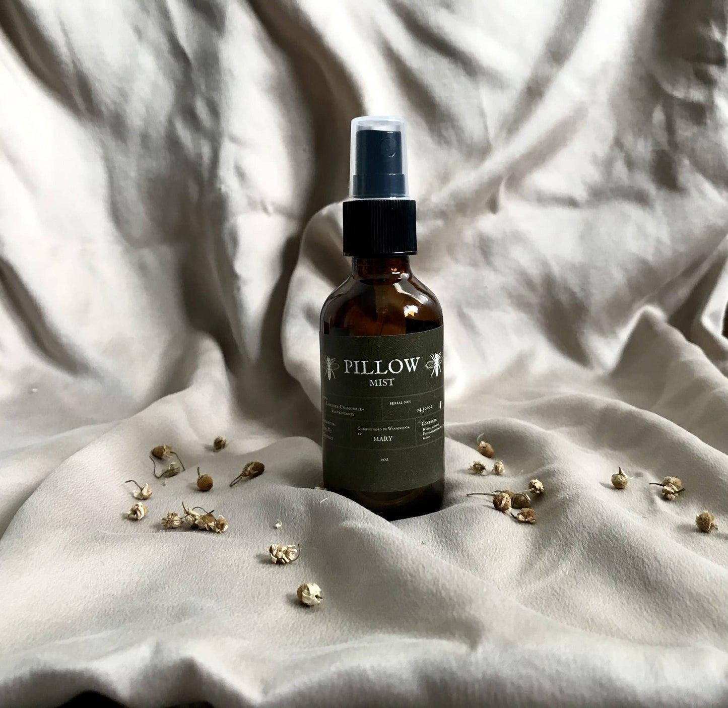 Pillow Mist: Lavender Chamomile Frankincense 2oz