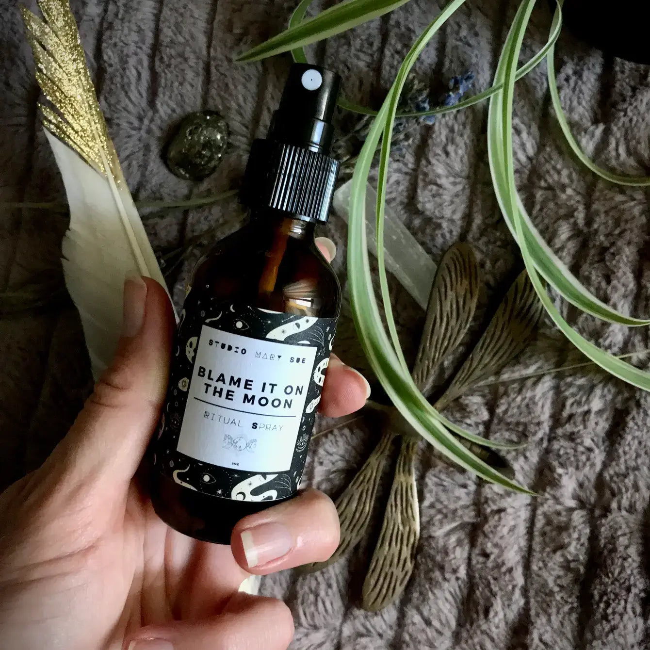 Blame It On The Moon | Reiki,  Meditation, Empath Spray 2oz